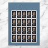Ruth Bader Ginsburg First-Class Postage USPS Forever Stamps 100pcs/Pack (20PCS/Booklet)