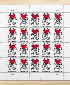 Love 2025 First-Class Postage USPS Forever Stamps 100pcs/Pack (20PCS/Booklet)