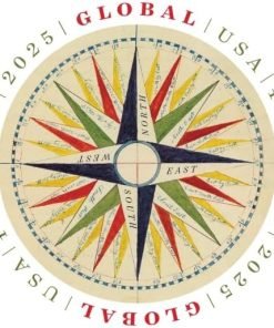 1794 Compass Rose 2025 First-Class Postage USPS Forever Stamps 100pcs/Pack (10PCS/Booklet)