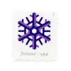 2015 US Geometric Snowflakes First-Class Postage USPS Forever Stamps 100pcs/Pack (20PCS/Booklet)