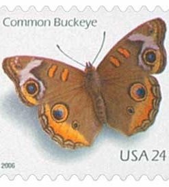 2006 Buckeye Butterfly First-Class Postage USPS Forever Stamps 100pcs/Pack (20PCS/Booklet)