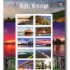 2022 Mighty Mississippi River USPS First-class Postage Stamps 100pcs/Pack (10PCS/Booklet)