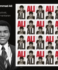 Muhammad Ali 2026 (Sheet of 20) Three-Time Heavyweight Boxing Champion,Boxer, Activist, and Humanitarian First-Class Mail Forever Postage Stamps100pcs/Pack